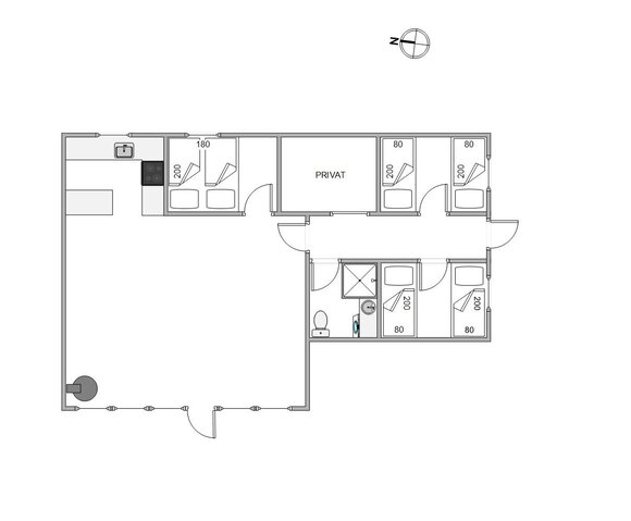 Ferienhaus 72043 in Vagtbjergvej 5, Rindby - Bild #13