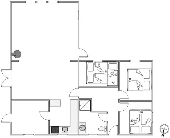 Sommerhus 72056 på Søstjernen 10, Rindby - Billede #3