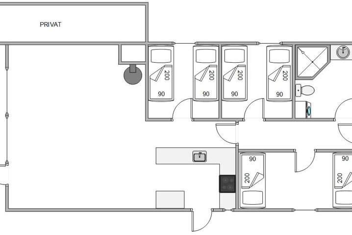 Ferienhaus 72073 in Strandgårdsvej 4, Rindby - Bild #5