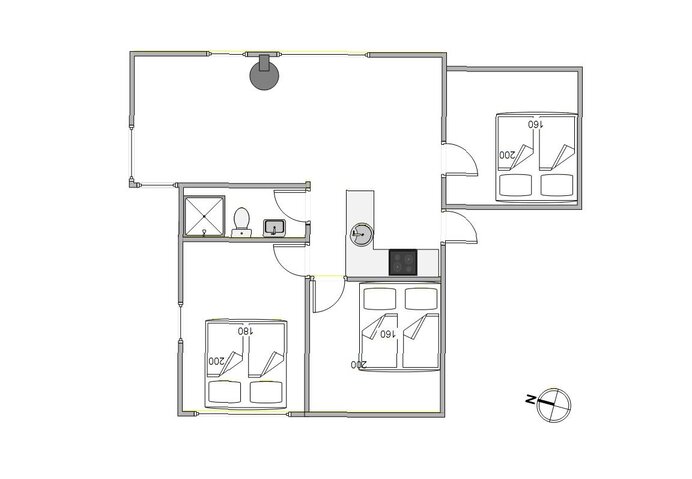 Ferienhaus 72086 in Vagtbjerg Klit 7, Rindby - Bild #13