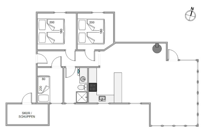 Sommerhus 72098 på Strandgårdsvej 57, Rindby - Billede #13