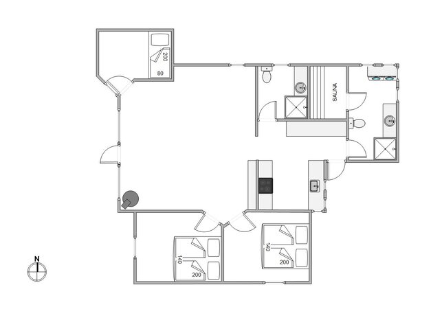 Sommerhus 72107 på Slunden 48, Rindby - Billede #13