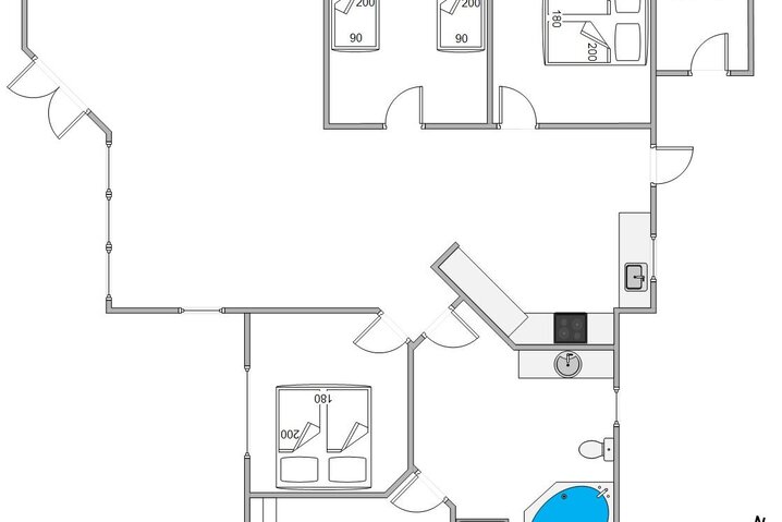 Ferienhaus 72128 in Vagtbjergvej 3, Rindby - Bild #5