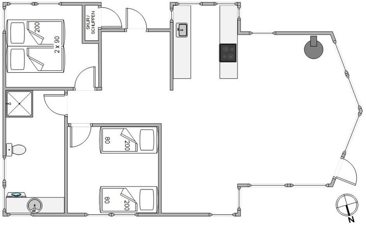 Sommerhus 72143 på Halevejen 2, Rindby - Billede #5