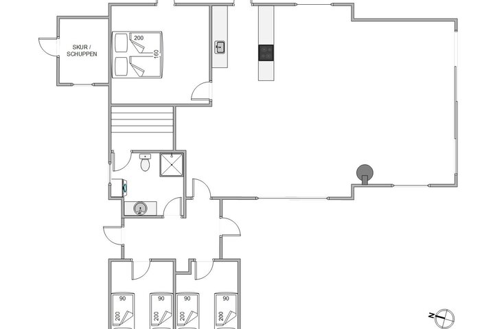 Ferienhaus 72159 in Hedetoften 6, Rindby - Bild #5