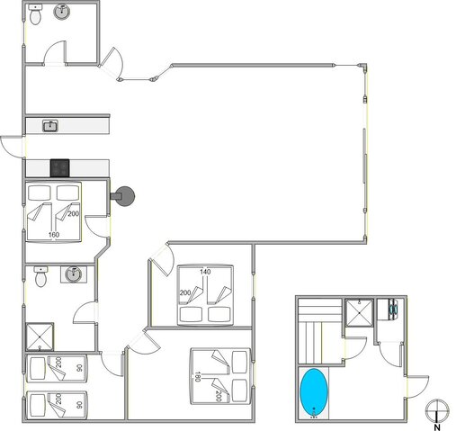 Ferienhaus 72169 in Vagtbjergvej 16, Rindby Strand - Bild #13