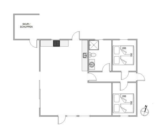 Sommerhus 72185 på Sønder Meldbjergdal 1, Rindby Strand - Billede #13