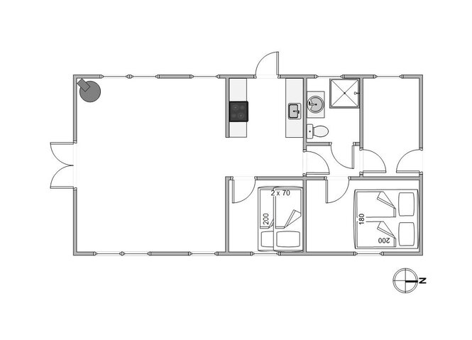 Sommerhus 72187 på Østre Klitvej 3, Rindby - Billede #13