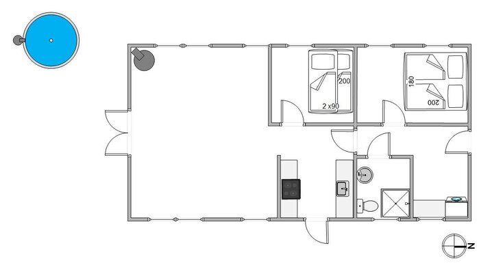 Sommerhus 72187 på Østre Klitvej 3, Rindby - Billede #13