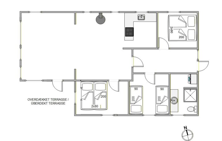 Holiday home 72194 at Strandgårdsvej 36, Rindby - Picture #13