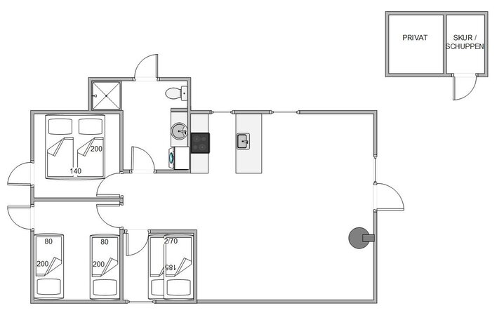 Ferienhaus 72197 in Gøgevej 39, Rindby - Bild #7