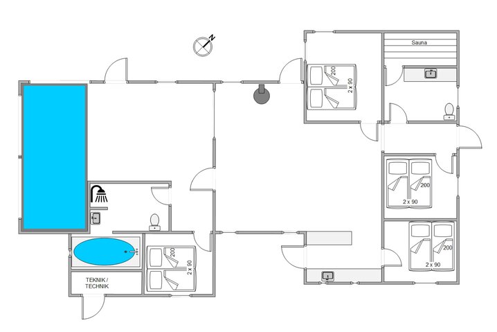 Sommerhus 73004 på Præstemarken 30, Sønderho - Billede #13