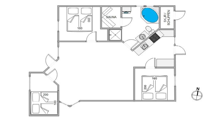 Sommerhus 73019 på Vesten Sandene 26, Sønderho - Billede #13