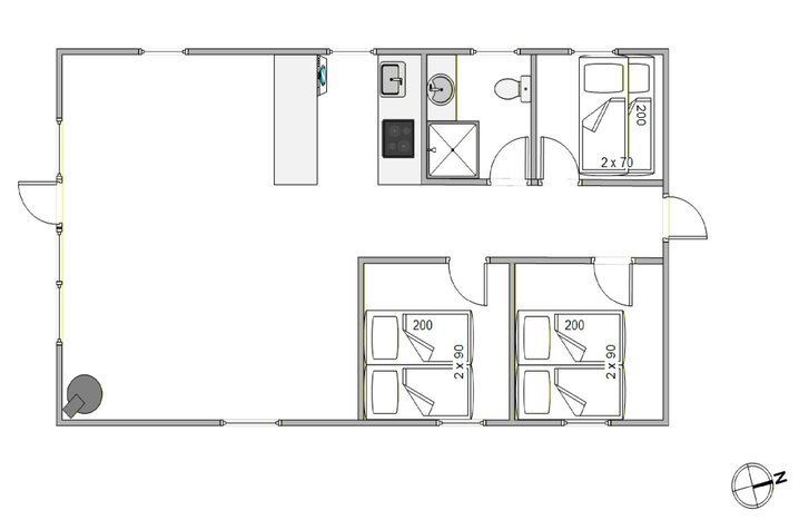 Ferienhaus 73063 in Skræddermarken 47, Sønderho - Bild #5
