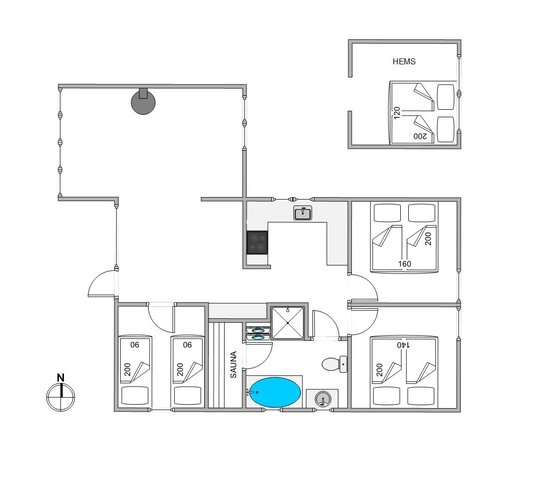 Sommerhus 73095 på Ved Bavnen 34, Sønderho - Billede #13