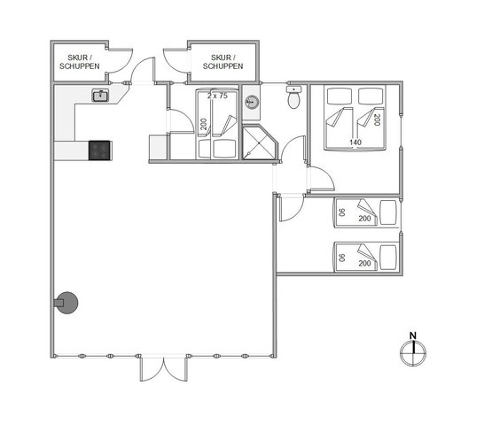 Ferienhaus 73103 in Søndermarken 39, Sønderho - Bild #13