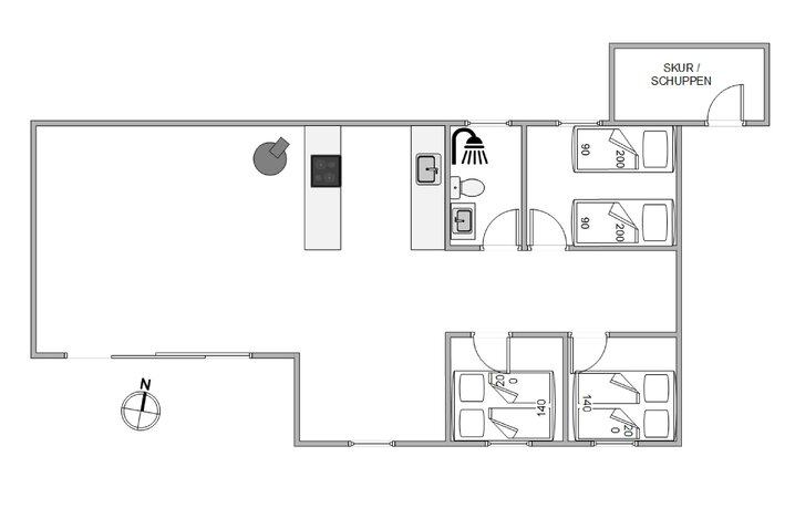 Sommerhus 73151 på Nymarken 5, Sønderho - Billede #13