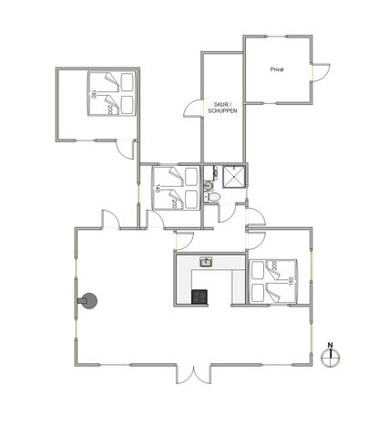 Sommerhus 73176 på Søndermarken 1, Sønderho - Billede #5