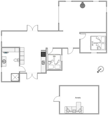 Ferienhaus 73180 in Ved Bavnen 8, Sønderho - Bild #13