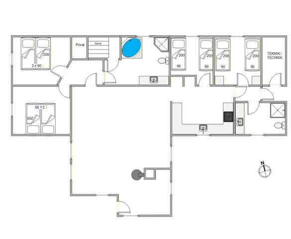 Sommerhus 73200 på Mathiases Toft 23, Sønderho - Billede #5