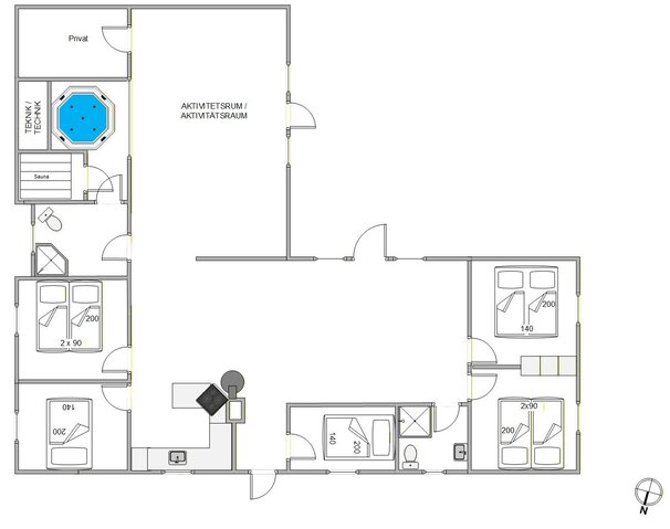 Sommerhus 73202 på Vester Storetoft 46, Sønderho - Billede #13