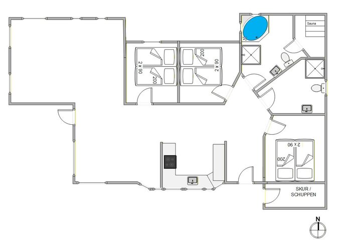 Sommerhus 73204 på Præstemarken 4, Sønderho - Billede #9