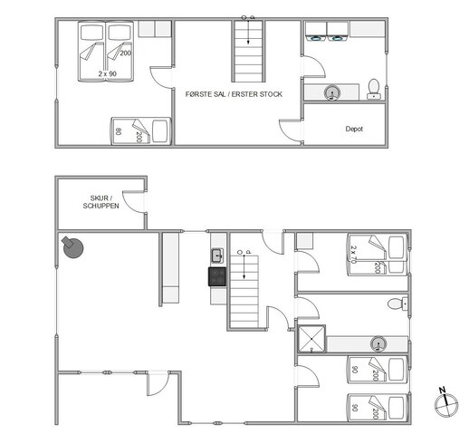 Ferienhaus 73218 in Vester Storetoft 40, Sønderho - Bild #13