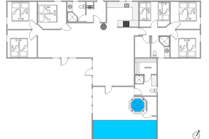 Sommerhus 80082 på Moritzvej 18, Toftum, Rømø - Billede #5