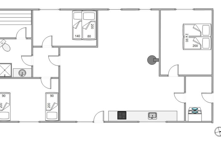 Sommerhus 80151 på Vestervej 31, Toftum, Rømø - Billede #5