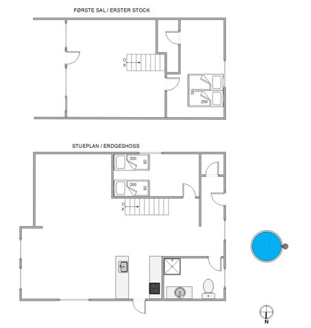 Sommerhus 80168 på Moritzvej 8, Toftum, Rømø - Billede #13