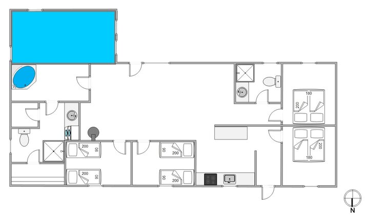 Ferienhaus 80265 in Froidal 32, Toftum - Bild #13
