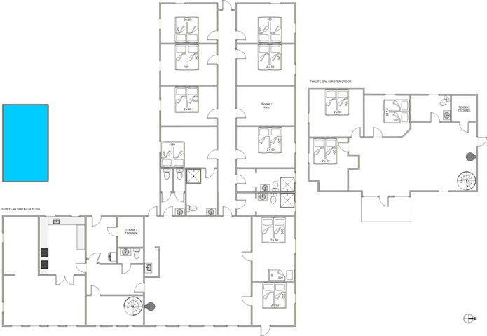 Sommerhus 80296 på Vestervej 1, Toftum, Rømø - Billede #5