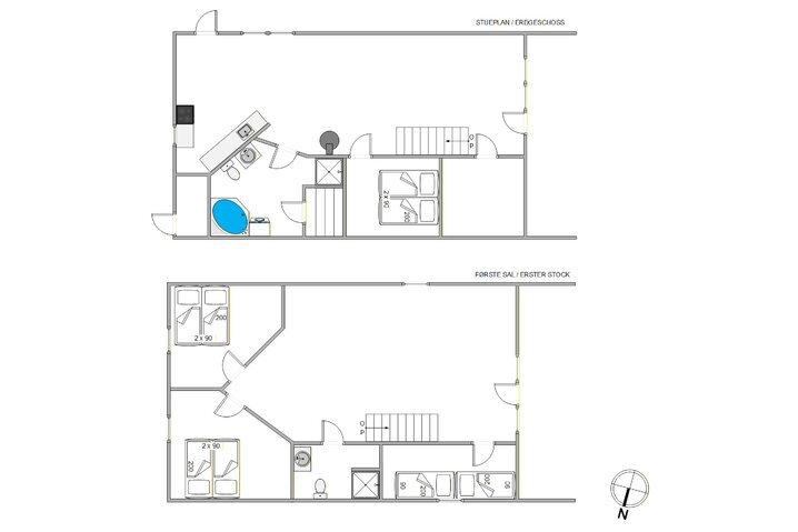 Holiday home 80303 at Froidal 30, Toftum, Rømø - Picture #13