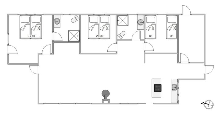 Sommerhus 81031 på Ringvejen 133A, Bolilmark, Rømø - Billede #13