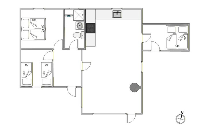 Ferienhaus 81049 in Ringvejen 39, Bolilmark, Rømø - Bild #5