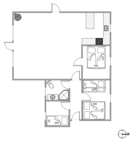 Sommerhus 81067 på Ringvejen 141, Bolilmark, Rømø - Billede #13
