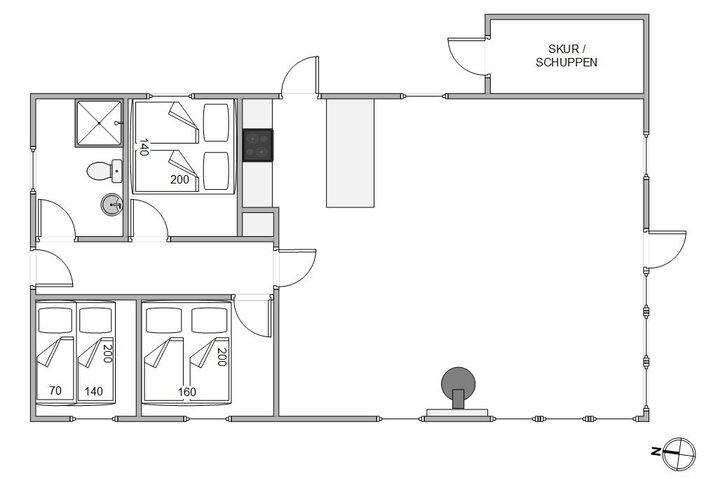Ferienhaus 81123 in Ringvejen 30, Bolilmark, Rømø - Bild #5