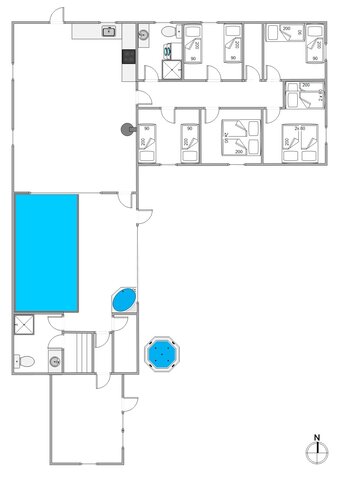 Ferienhaus 81236 in Spurvevej 10, Bolilmark, Rømø - Bild #5