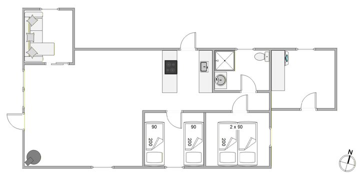 Ferienhaus 81270 in Tranebærvej 5, Bolilmark, Rømø - Bild #13