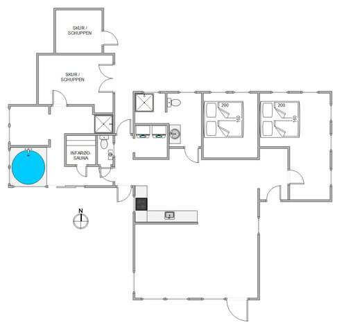 Ferienhaus 81343 in Spurvevej 8, Bolilmark, Rømø - Bild #13