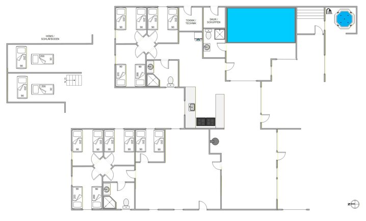 Ferienhaus 82018 in Laues Vej 44, Kongsmark, Rømø - Bild #12