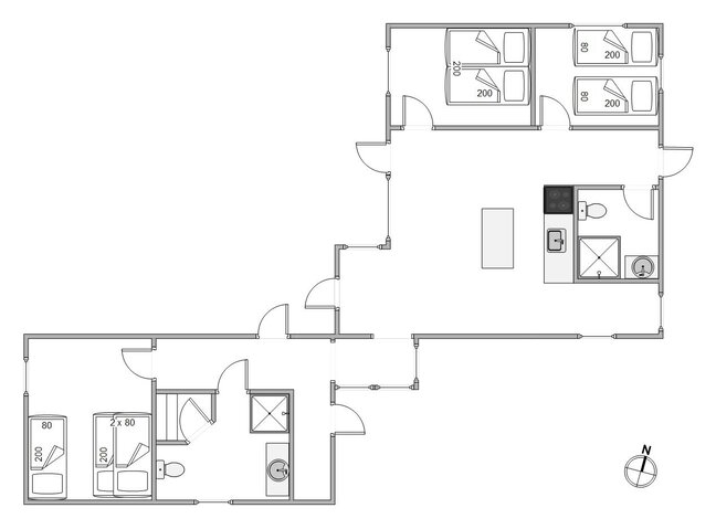 Sommerhus 82024 på Kap Farvel 9, Kongsmark, Rømø - Billede #5