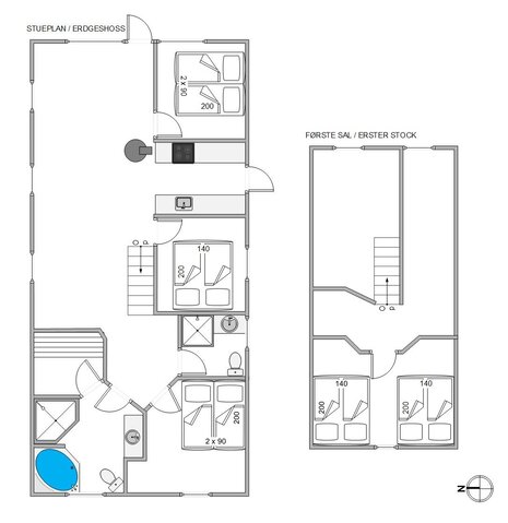 Ferienhaus 82029 in Gl Skinnevej 6, Kongsmark, Rømø - Bild #13
