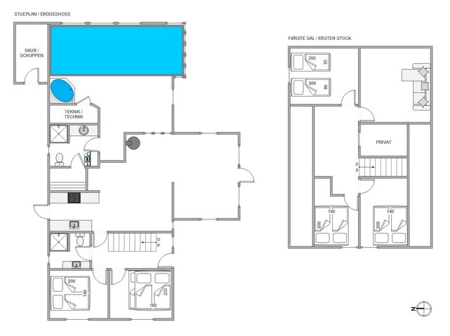 Sommerhus 82030 på Gl Skinnevej 10A, Kongsmark, Rømø - Billede #13