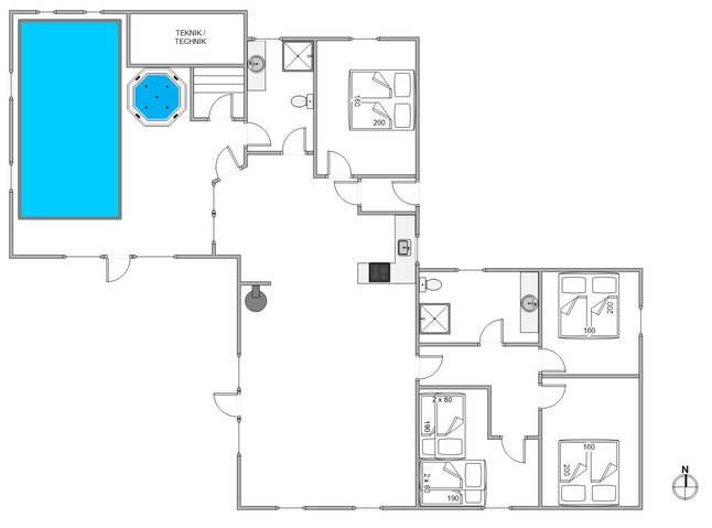 Sommerhus 82035 på Gertrud Rasksvej 17, Kongsmark, Rømø - Billede #13