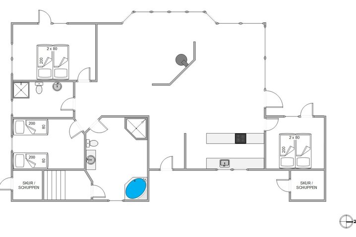 Ferienhaus 82038 in Godthåbsvej 13, Kongsmark, Rømø - Bild #5