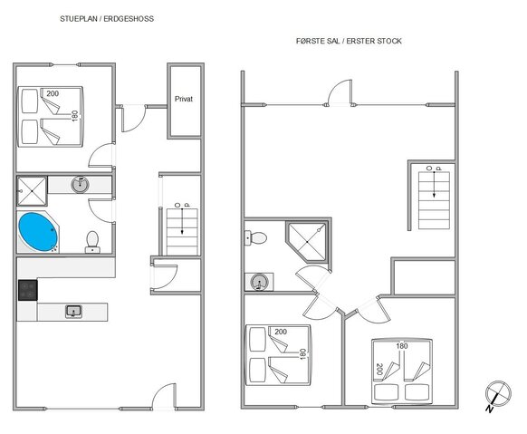 Sommerhus 82048 på Havnebyvej 59H, Kongsmark, Rømø - Billede #13