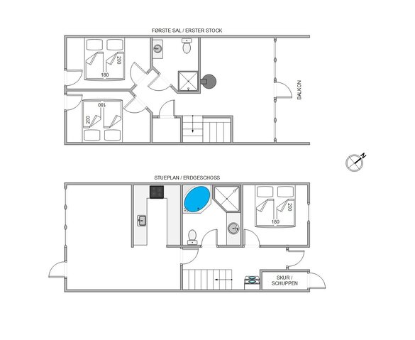 Ferienhaus 82059 in Havnebyvej 59B, Kongsmark, Rømø - Bild #13