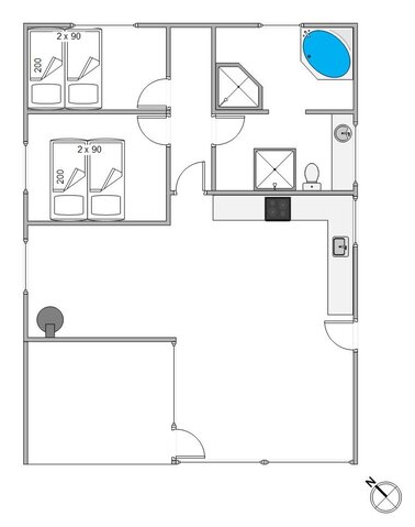 Ferienhaus 82108 in Råbjergvej 88, Kongsmark, Rømø - Bild #13