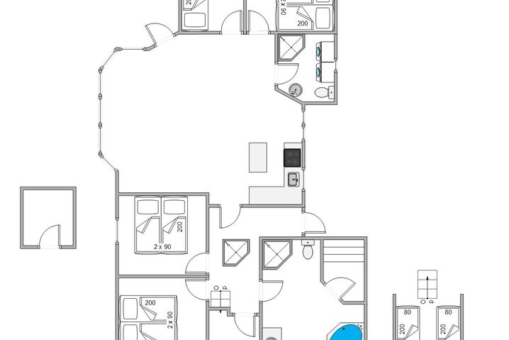 Sommerhus 82113 på Kap Farvel 2, Kongsmark, Rømø - Billede #5